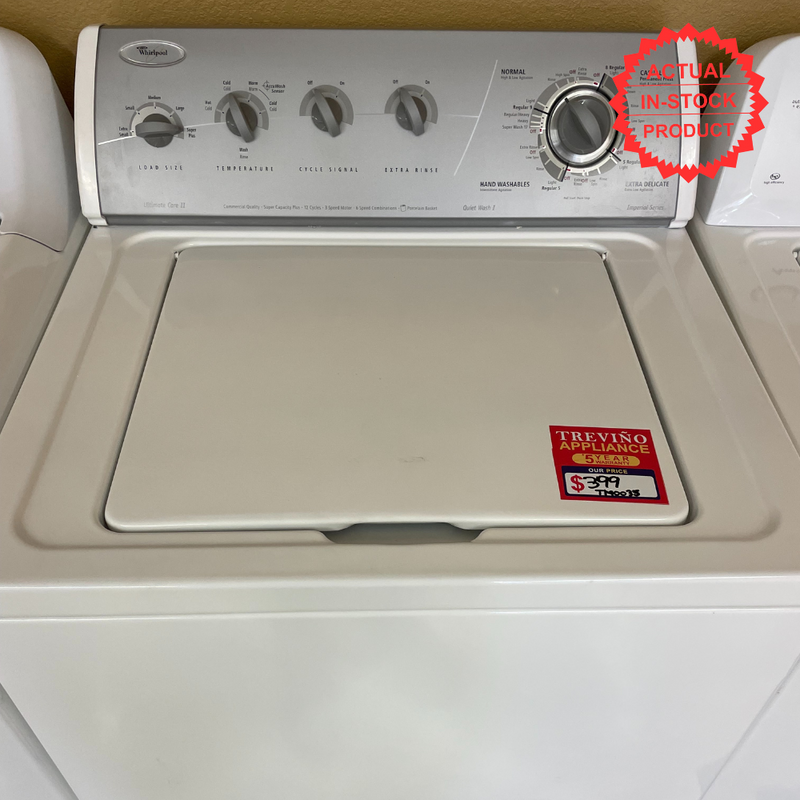 Whirlpool Top Load Washer TM0035