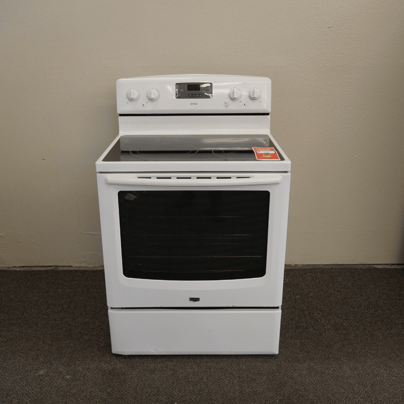 30 Inch Freestanding Electric Range with 5 Radiant Elements, 6.2 cu. ft. True Convection Oven, Power Preheat, Precise Cooking System, Self-Clean Technology and Storage Drawer: White