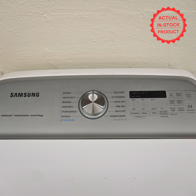 7.4 cu. ft. Gas Dryer with Steam Sanitize+ in White