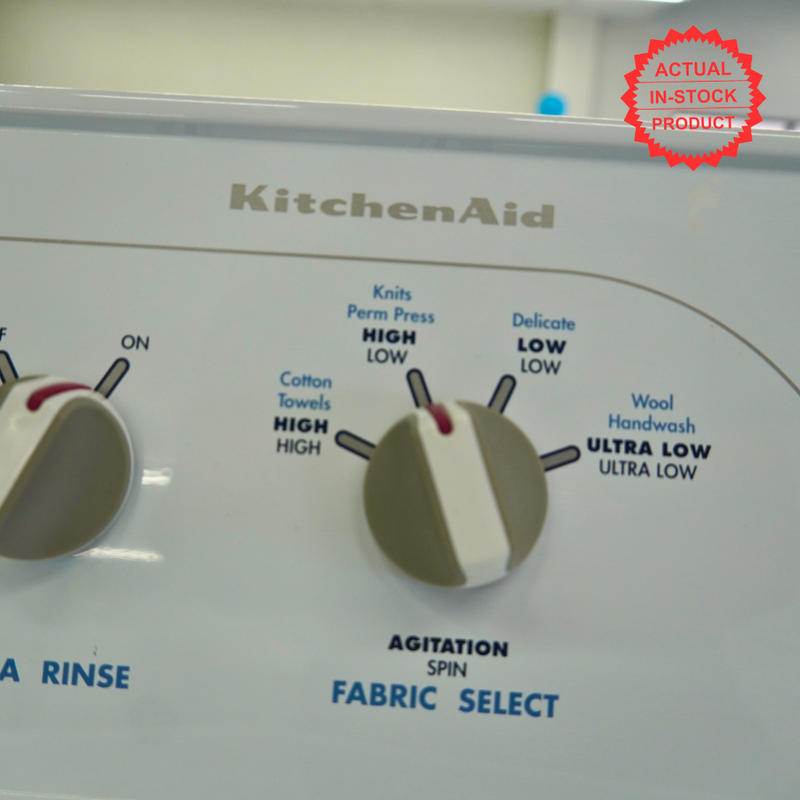 KitchenAid Electric Top Load Washer - White