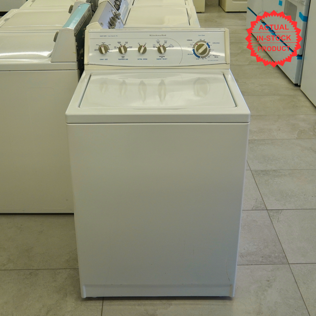 KitchenAid Electric Top Load Washer - White