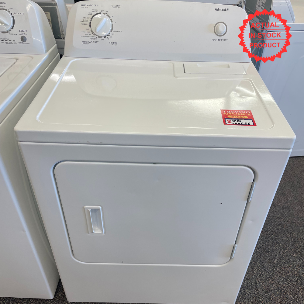 Admiral washer online and dryer reviews