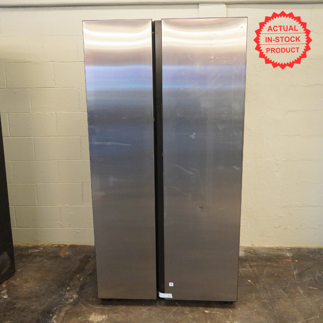 23 cu. ft. Smart Counter Depth Side-by-Side Refrigerator in Stainless Steel