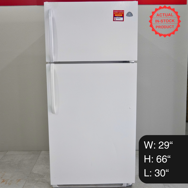 White Westinghouse WWTR1802KW 18 Cu. Ft. Top-Freezer Refrigerator