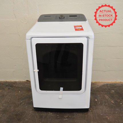 7.4 cu. ft. Gas Dryer with Steam Sanitize+ in White