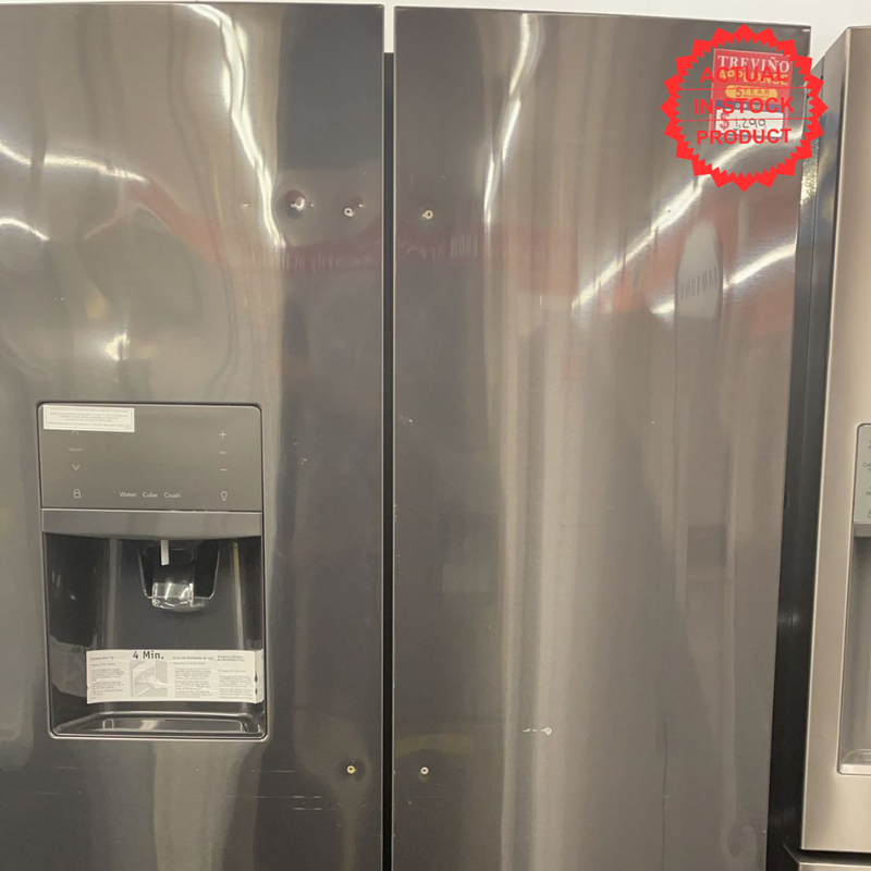 Frigidaire French Door Refrigerator in Smudge-Proof Black Stainless Steel TW0079