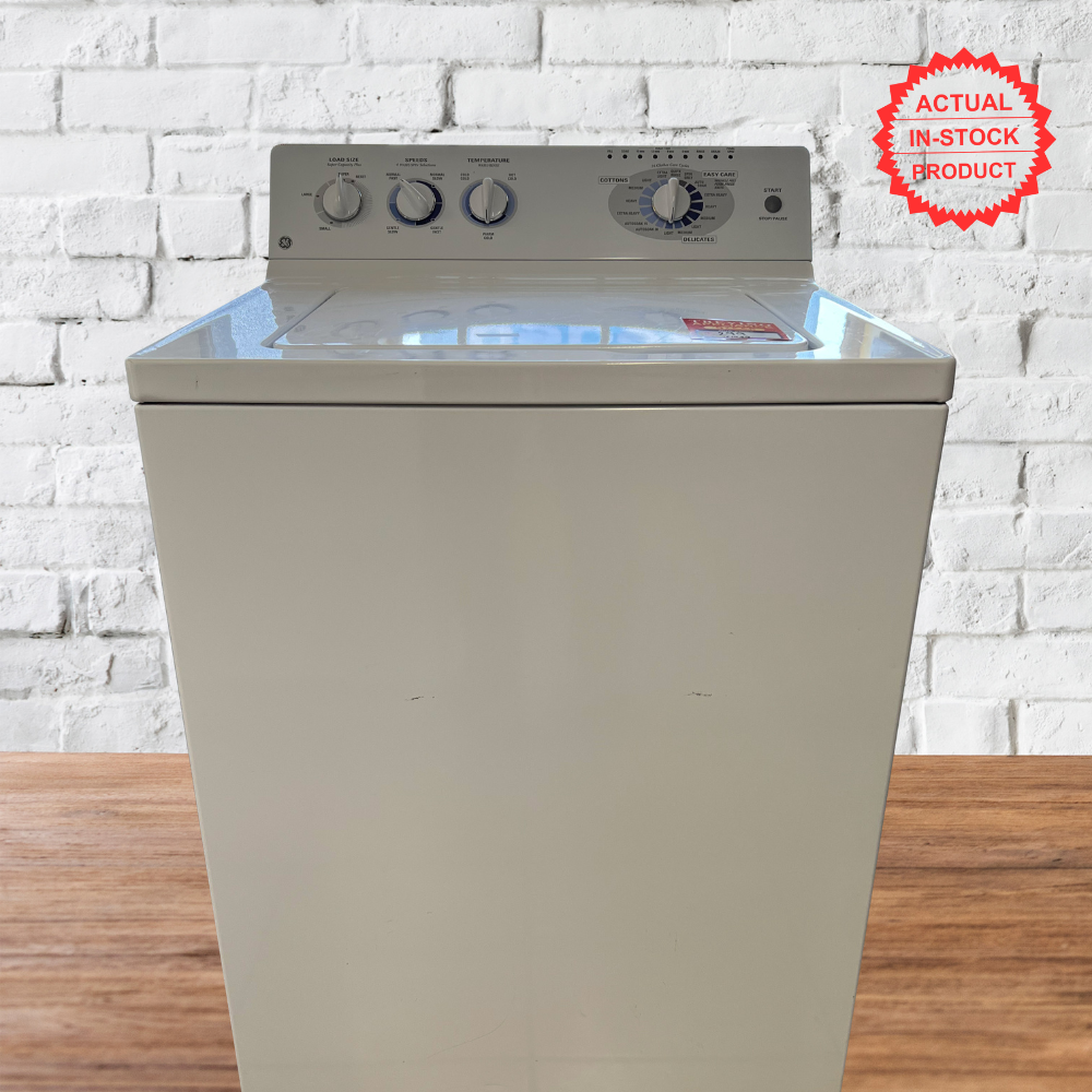 GE Electric Top Load Washer - White – Trevino Appliance