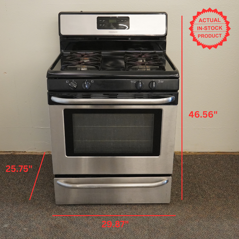 Frigidaire FCRG3052AS 30" 5 Cu. Ft. Gas Range in Stainless Steel