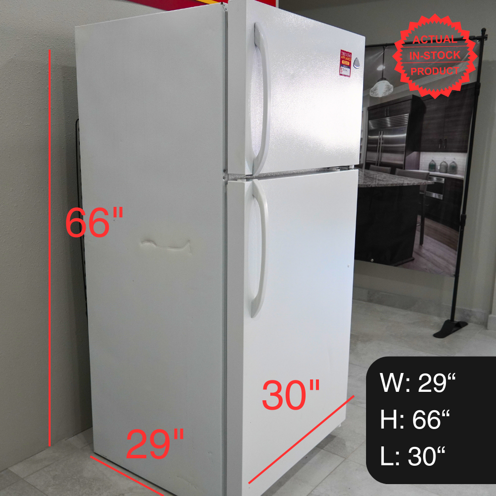 White Westinghouse WWTR1802KW 18 Cu. Ft. Top-Freezer Refrigerator