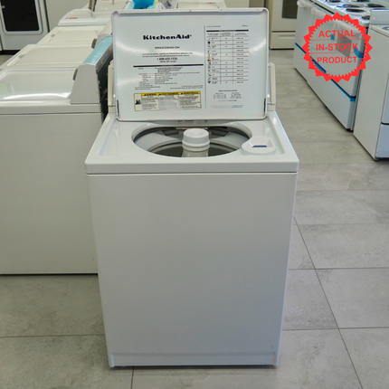 KitchenAid Electric Top Load Washer - White