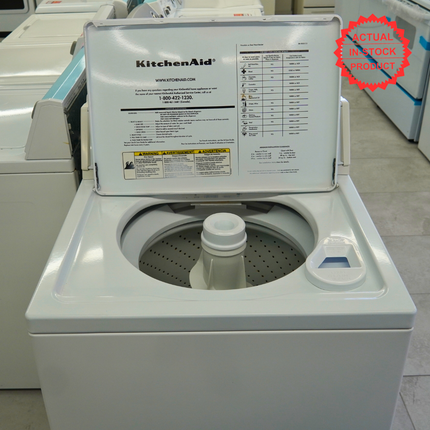 KitchenAid Electric Top Load Washer - White