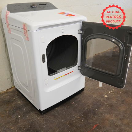 7.4 cu. ft. Gas Dryer with Steam Sanitize+ in White