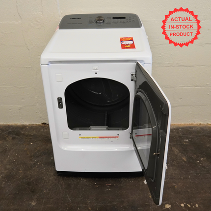 7.4 cu. ft. Gas Dryer with Steam Sanitize+ in White