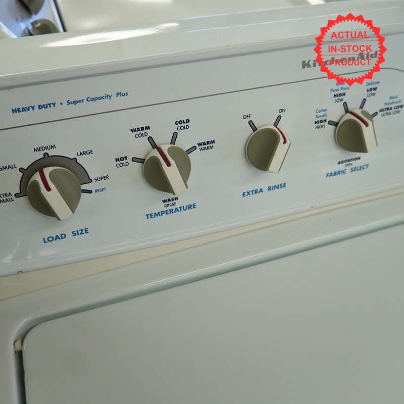 KitchenAid Electric Top Load Washer - White