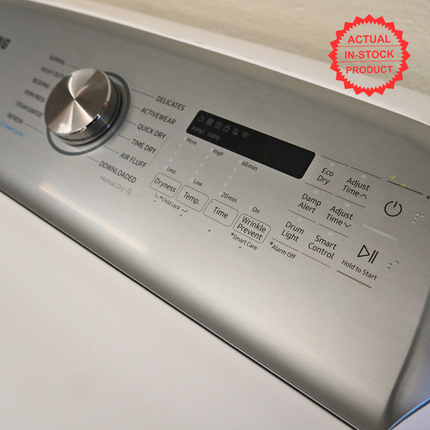 7.4 cu. ft. Gas Dryer with Steam Sanitize+ in White